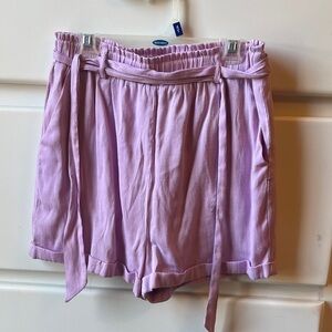 Mi Ami Lilac Tie Women's Shorts